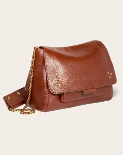 Jérôme Dreyfuss Sacs À Bandoulière-Lulu M Bag Goat Noisette