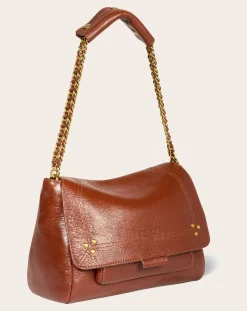 Jérôme Dreyfuss Sacs À Bandoulière-Lulu M Bag Goat Noisette