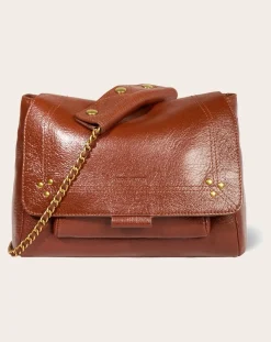 Jérôme Dreyfuss Sacs À Bandoulière-Lulu M Bag Goat Noisette
