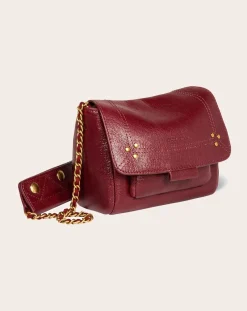 Jérôme Dreyfuss Sacs À Bandoulière-Lulu S Bag Goat Bordeaux