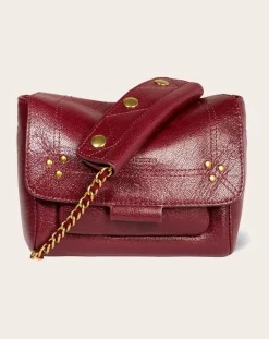 Jérôme Dreyfuss Sacs À Bandoulière-Lulu S Bag Goat Bordeaux