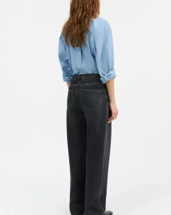 Skall Studio Pantalons, Jeans-Maddy Organic Cotton Jeans Washed Black