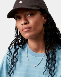 Carhartt WIP Bonnets, Casquettes-Madison Logo cap Marron foncé