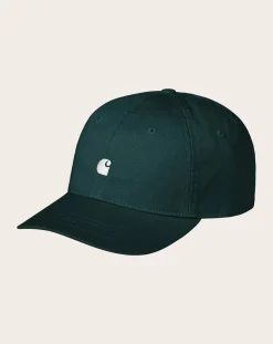 Carhartt WIP Bonnets, Casquettes-Madison Logo cap Vert foncé
