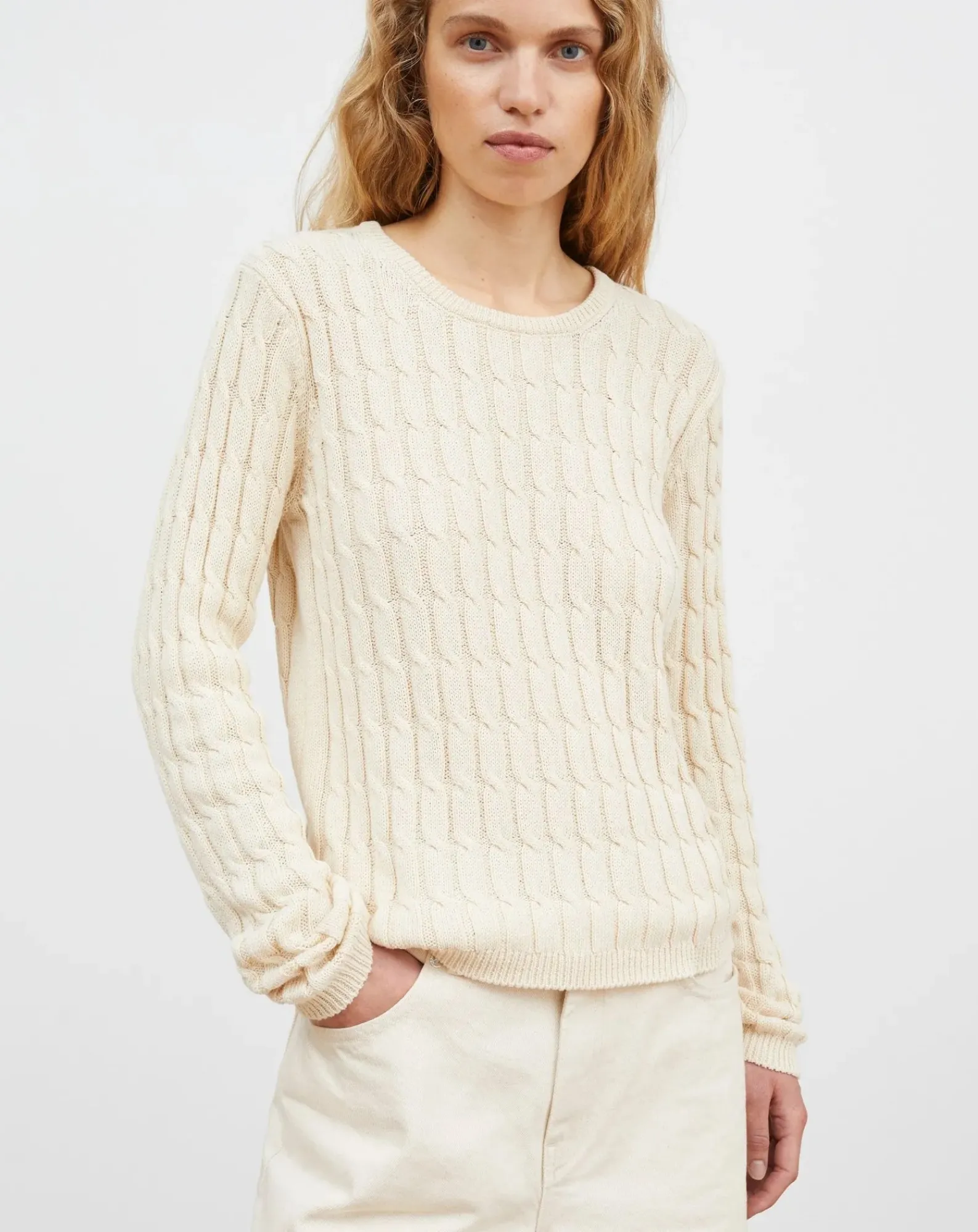 Skall Studio Pulls, Gilets-Marcel sweater Beige