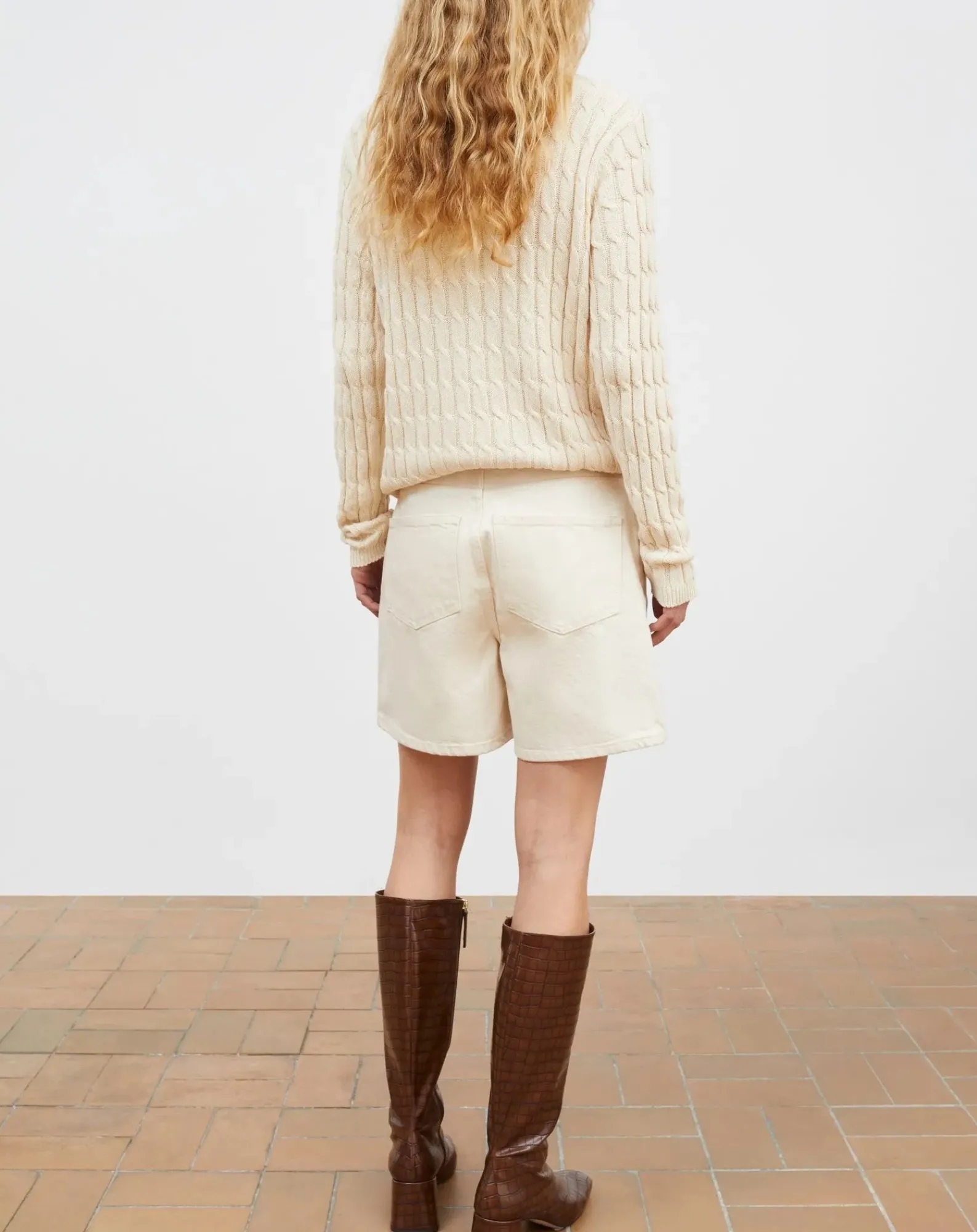 Skall Studio Pulls, Gilets-Marcel sweater Beige