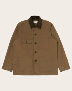 Universal Works Vestes, Manteaux-Marchand jacket Khaki