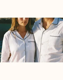 Scarlette Ateliers Lingerie, Chaussettes-Maria pyjamas Blanc
