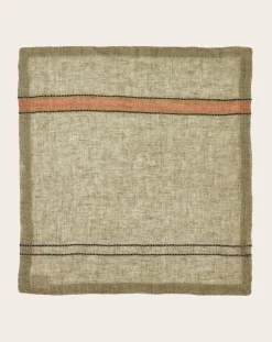 Libeco Linge De Table|Linge De Table, Sets De Table-Marie Serviette Vert kaki