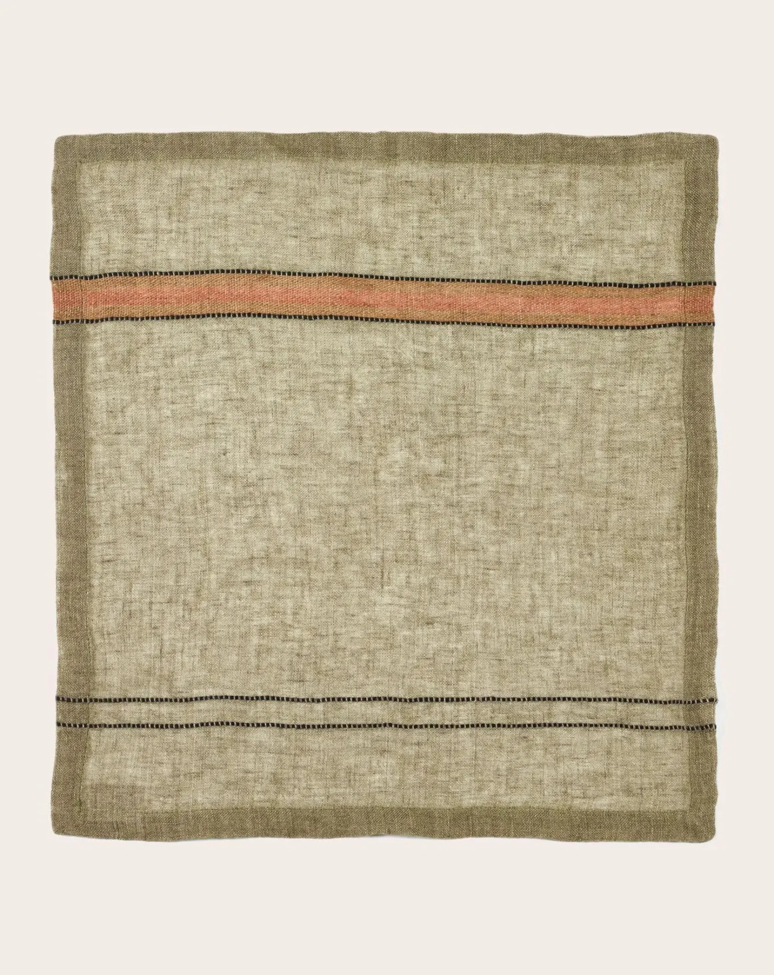 Libeco Linge De Table|Linge De Table, Sets De Table-Marie Serviette Vert kaki