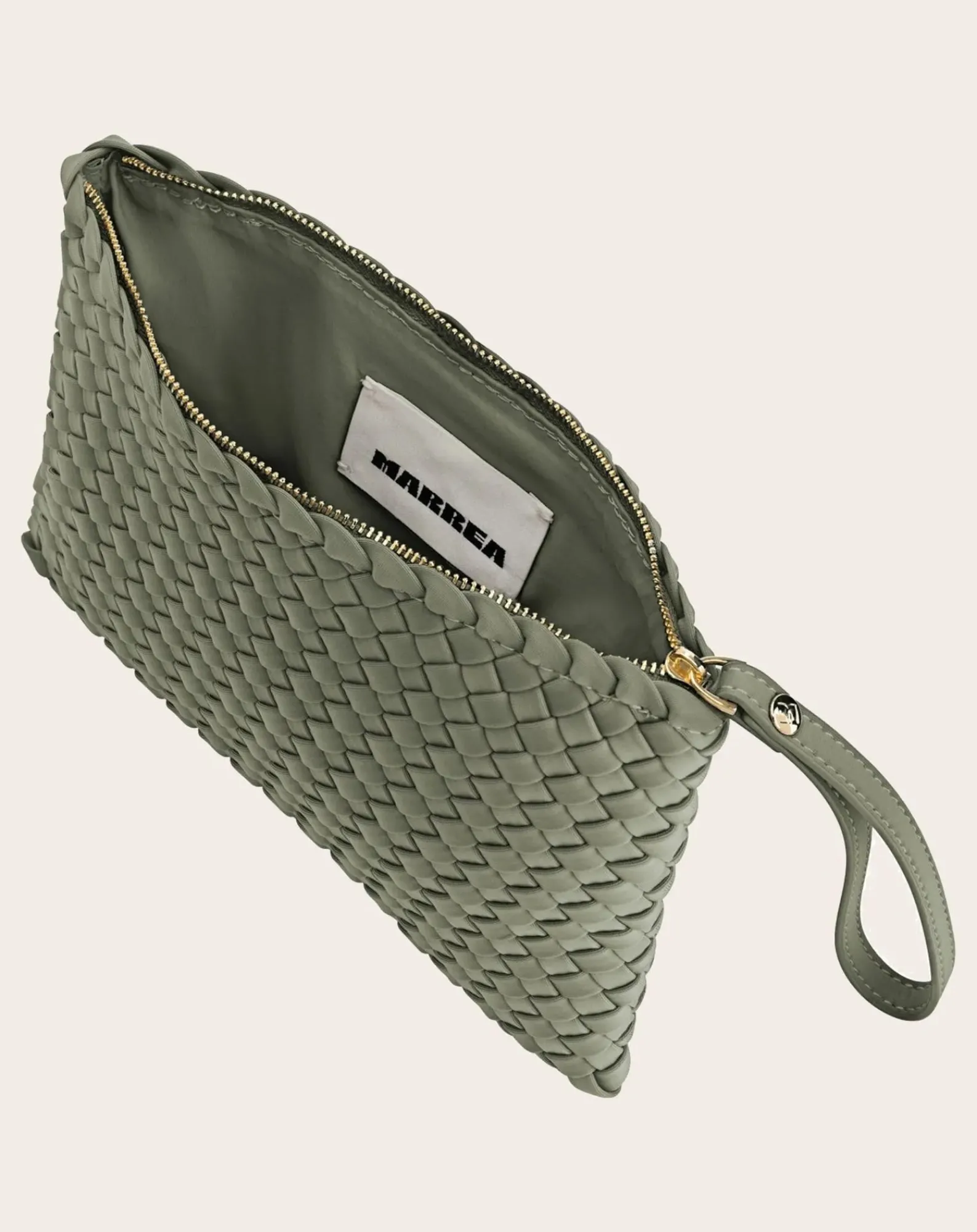 Marrea Sacs À Main-clutch bag Vert kaki clair