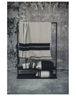 Libeco Plaids, Couvertures-Marshall Throw Crème