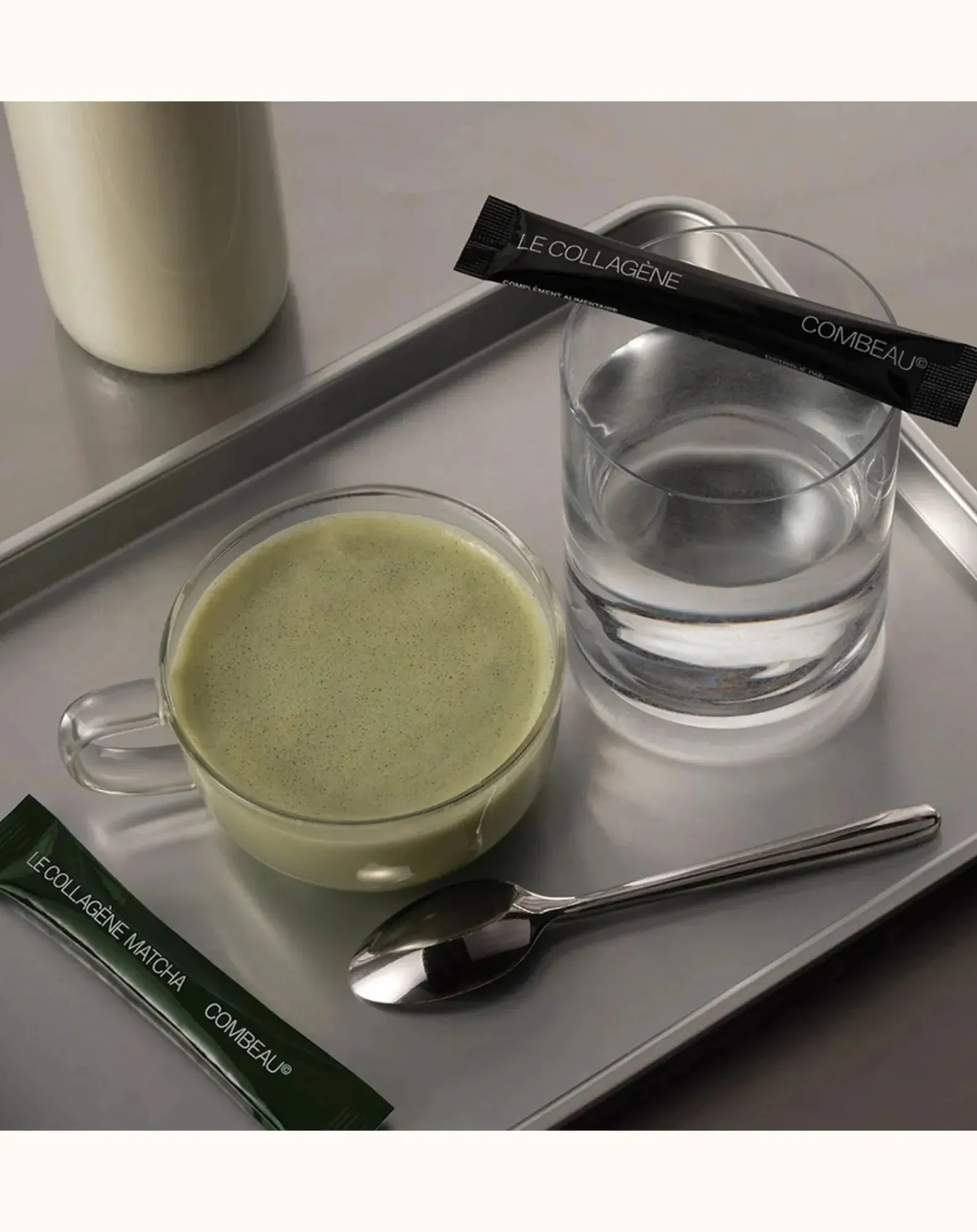 Combeau Compléments Alimentaires-Matcha Collagen food supplement Non teinté