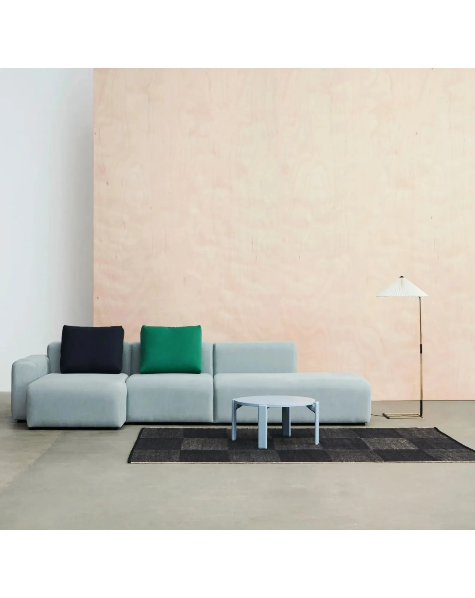 Hay Lampadaires-Matin floor lamp, Inga Sempé Blanc