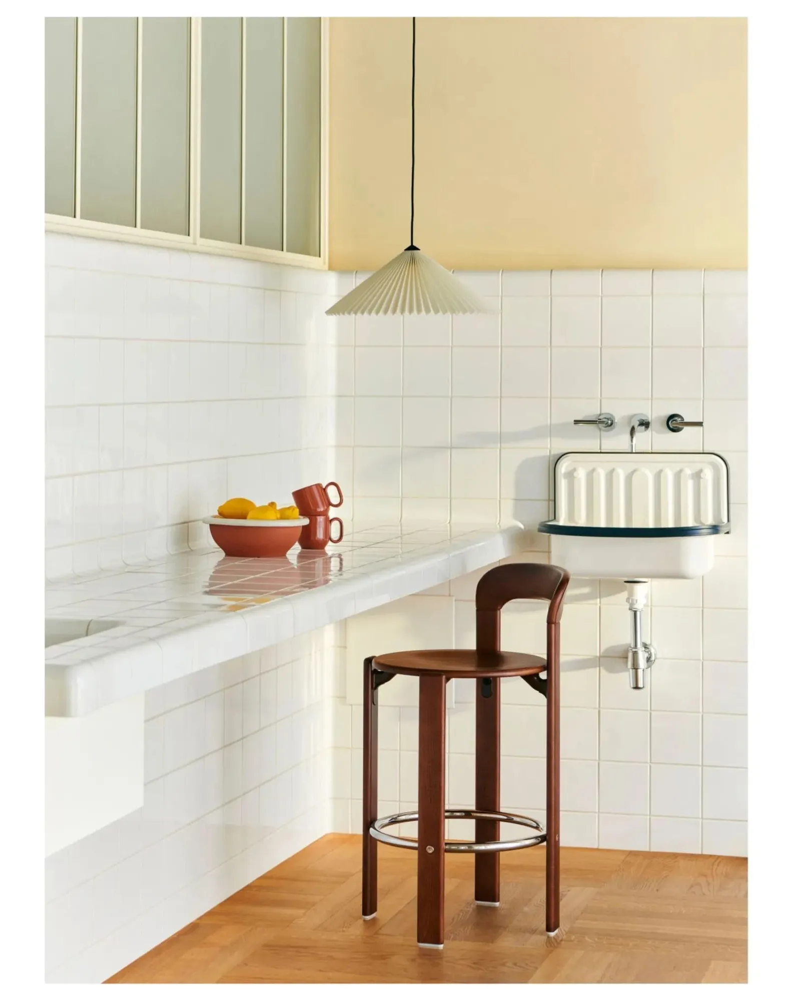 Hay Suspensions-Matin hanging lamp, Inga Sempé Blanc