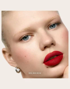 Rose Inc Maquillage-Matte cream lipstick Red Rose