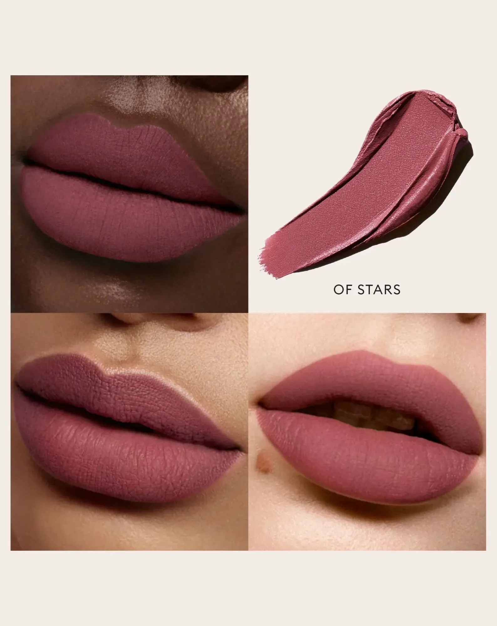Rose Inc Maquillage-Matte cream lipstick Of Stars