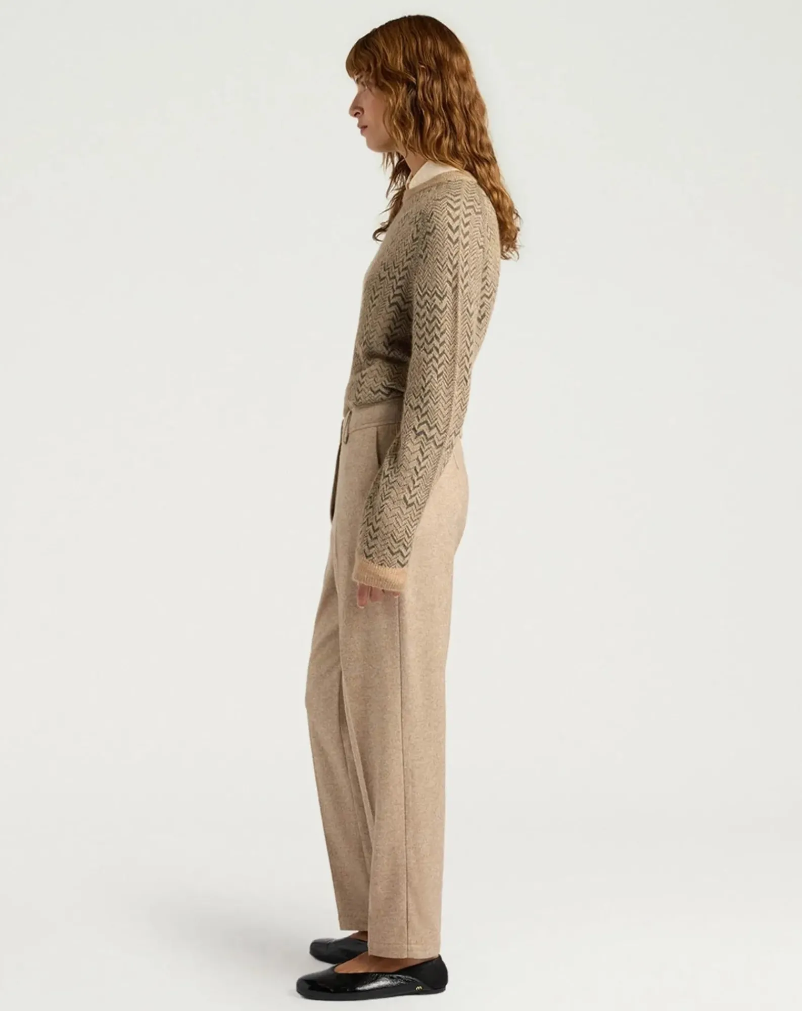 Momoni Pantalons, Jeans-Matthieu Laine pants Beige