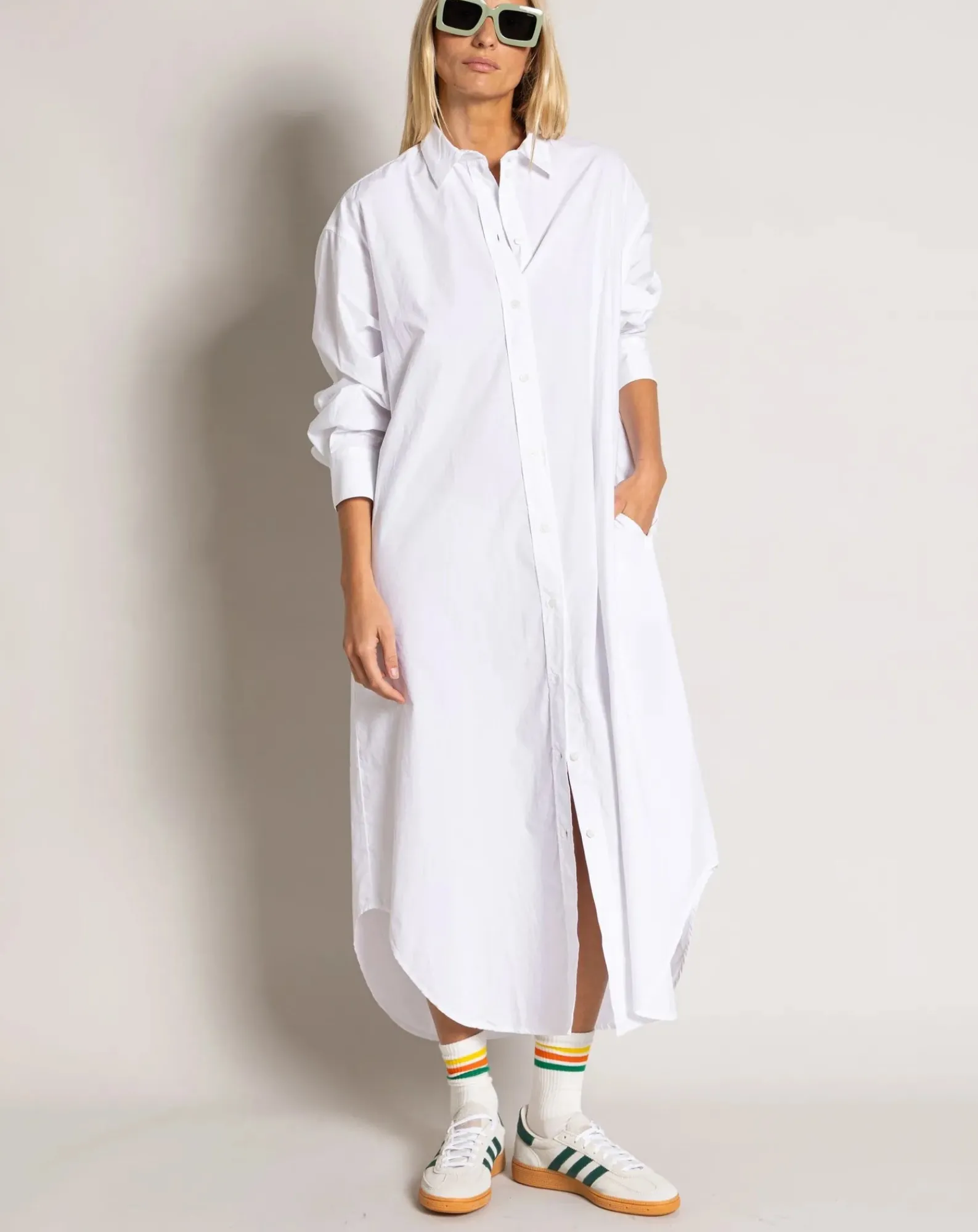 Smallable Woman Robes, Jupes-Melissa shirt dress Blanc