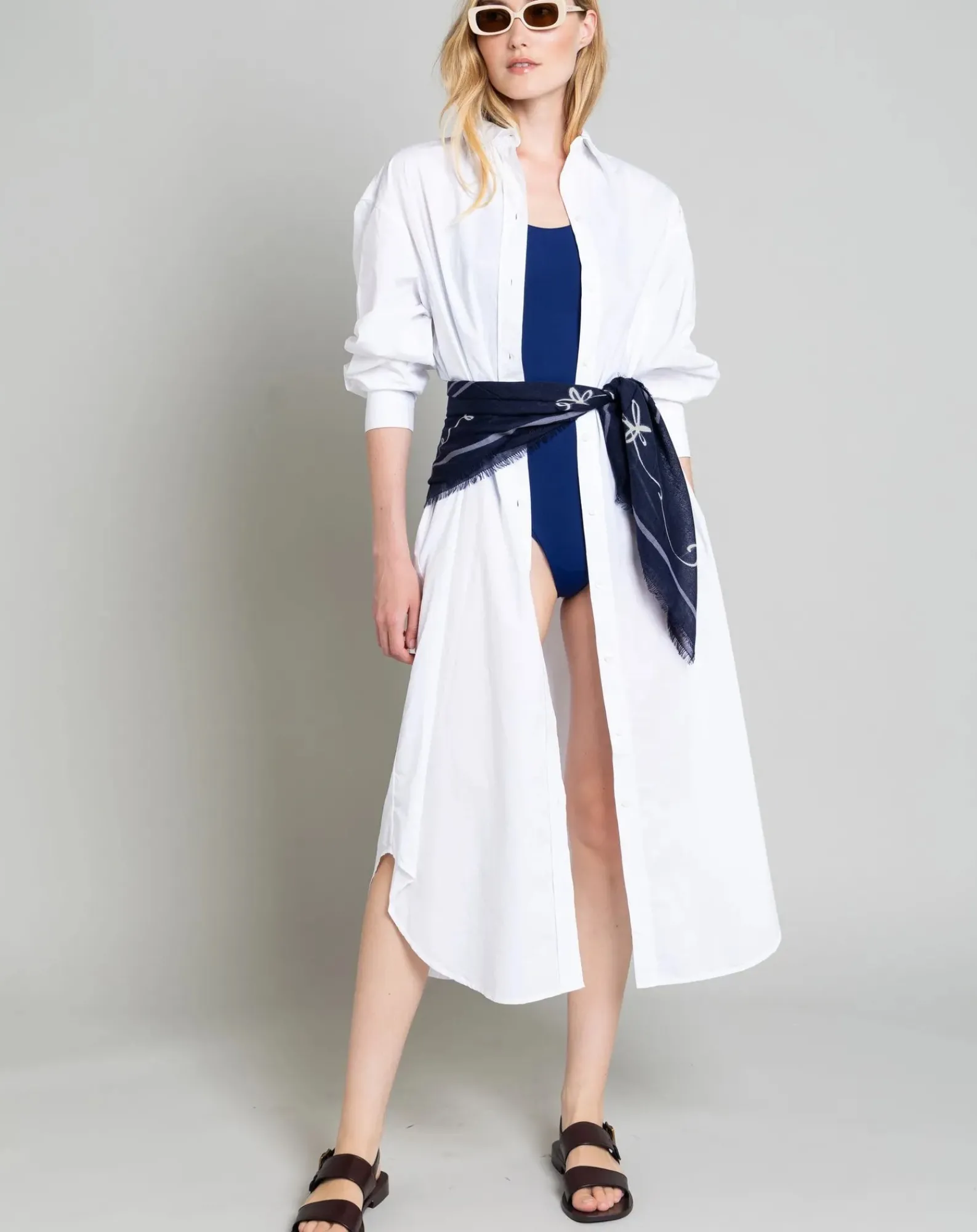 Smallable Woman Robes, Jupes-Melissa shirt dress Blanc
