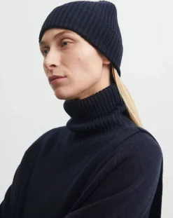 FUB Echarpes, Foulards-Merino wool collar - Women's collection Bleu marine