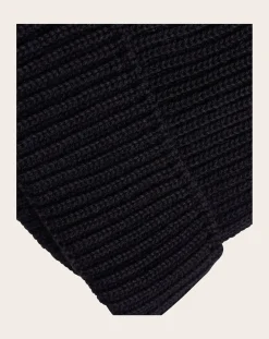 S.N.S Herning Bonnets, Casquettes-Merino wool Fender hat Bleu marine
