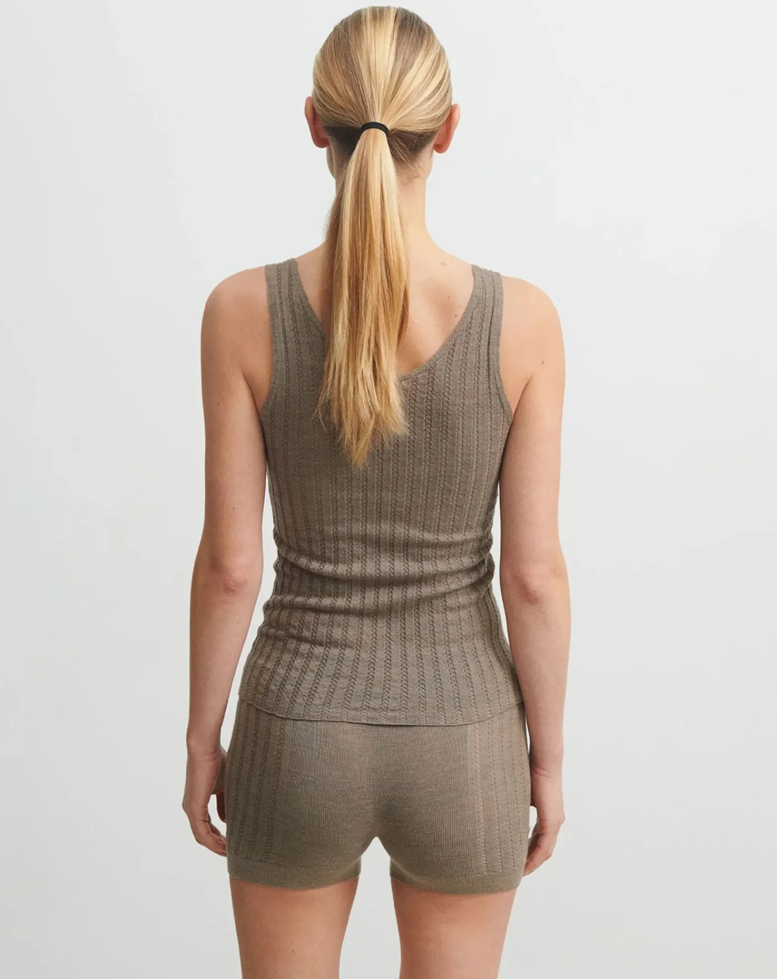 FUB Pulls, Gilets-Merino Wool Fine Knit Sweater - Women's Collection Noisette