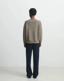 FUB Pulls, Gilets-Merino Wool Sweater - Women's Collection Beige