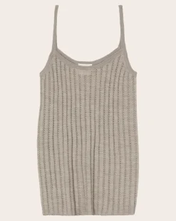 FUB Tee-Shirts, Tops-Merino wool tank top - Women's collection Beige