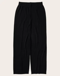FUB Pantalons, Jeans-Merino Wool Trousers - Women's Collection Noir
