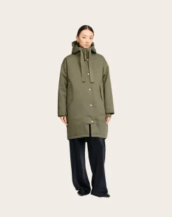 g-lab Vestes, Manteaux-Meta Parka Gris vert