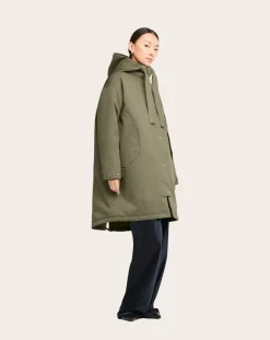g-lab Vestes, Manteaux-Meta Parka Gris vert