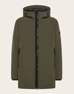 Peuterey Vestes, Manteaux-Metide Srt 01 parka Kaki