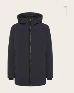 Peuterey Vestes, Manteaux-Metide Srt 01 parka Bleu foncé