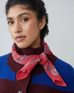 Moismont Echarpes, Foulards-Milan scarf N°675 Tomette