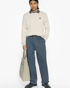Maison Kitsuné Pulls, Gilets-Milano Lambswool Fox Head Sweater Beige