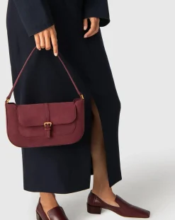 BY FAR Sacs À Main-Miranda bag Sweden Rouge cerise