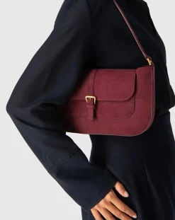 BY FAR Sacs À Main-Miranda bag Sweden Rouge cerise