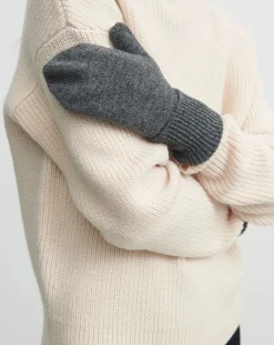 FUB Bonnets, Cagoules, Gants-Mitaines Laine - Women's collection Gris
