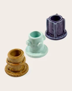 Serax Bougies, Senteurs-Molly candleholders - Set of 3 Multicolore