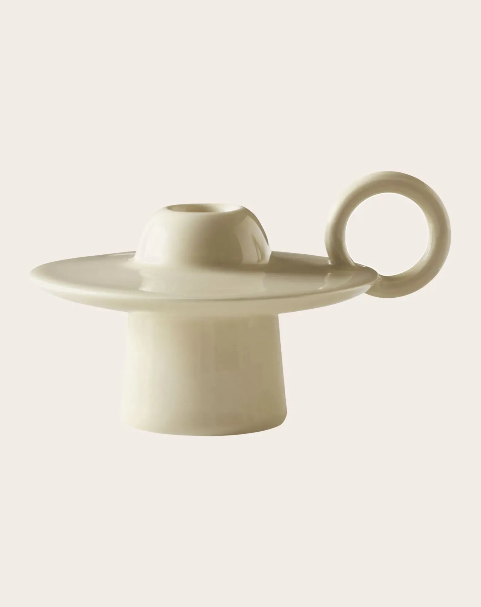 & Tradition Bougies, Senteurs-Momento candlestick - Jaime Hayon Ivoire