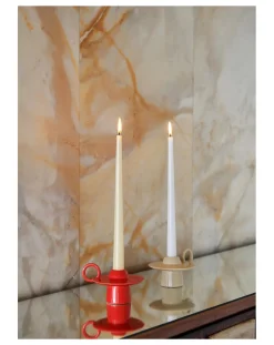 & Tradition Bougies, Senteurs-Momento candlestick - Jaime Hayon Ivoire