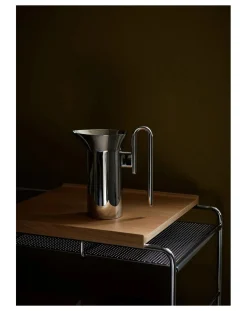 & Tradition Verres, Carafes-Momento decanter - Jaime Hayon Steel