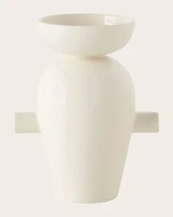 & Tradition Vases, Objets Déco-Momento vase - Jaime Hayon Ivoire