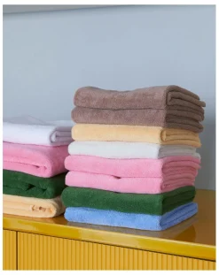 Hay Linge De Bain-Mono Hand Towel Bleu ciel