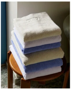 Hay Linge De Bain-Mono Hand Towel Bleu ciel