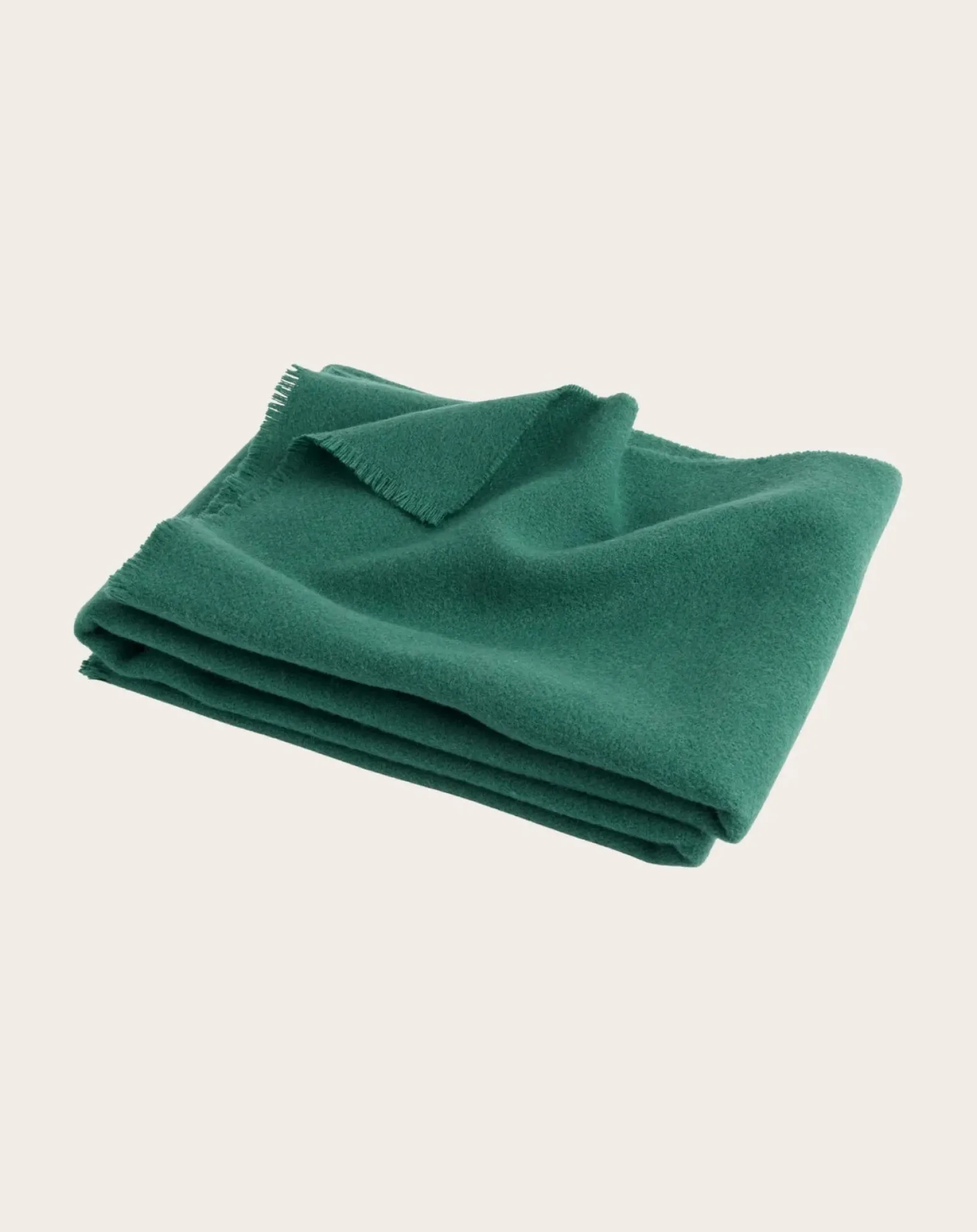 Hay Plaids, Couvertures-Mono wool throw Vert