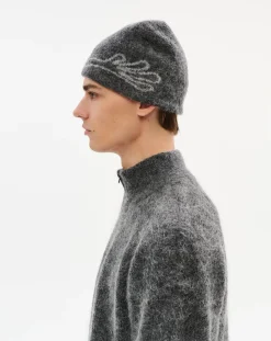 Hiking Patrol Bonnets, Casquettes-Moscot Mohair hat Gris