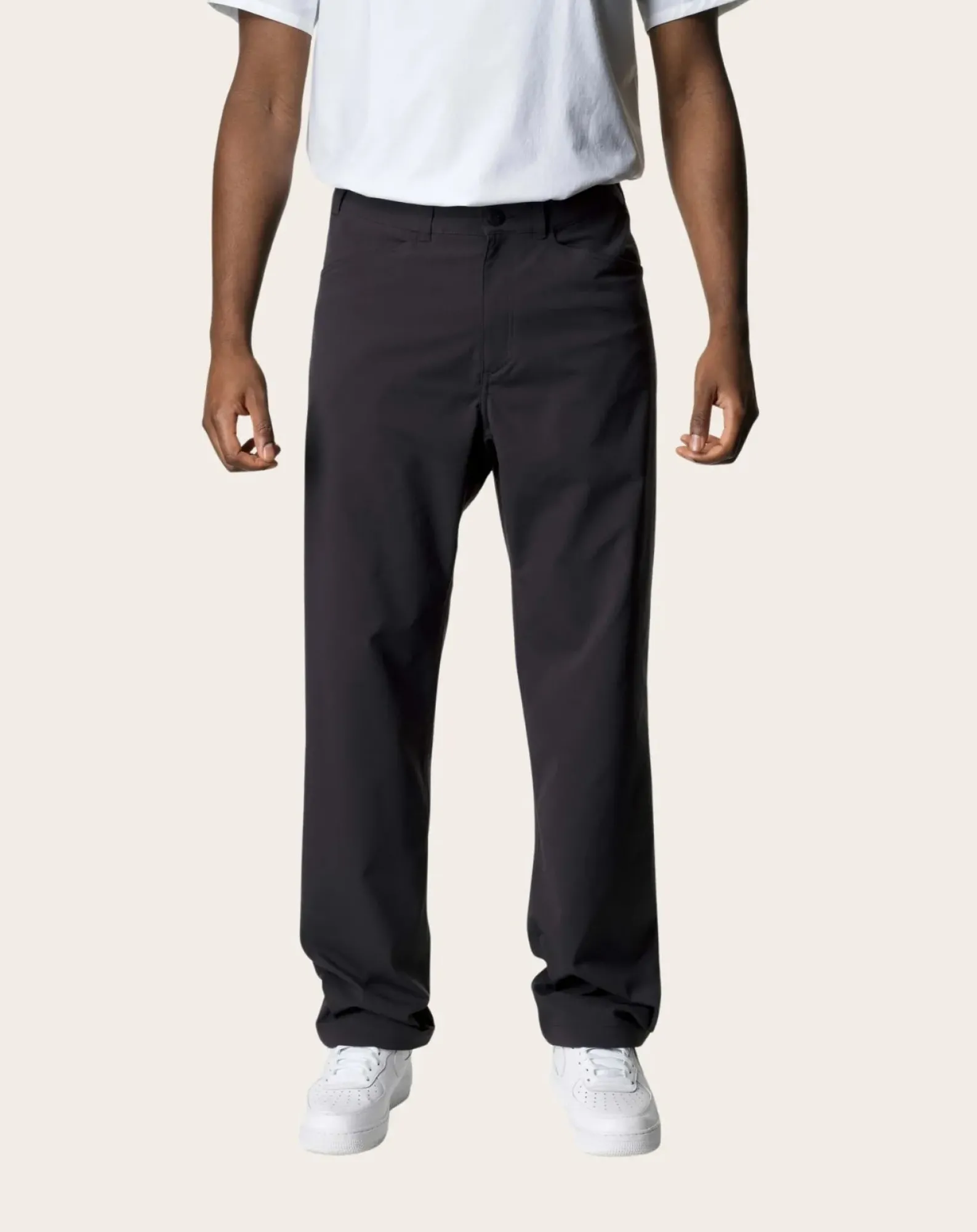 Houdini Pantalons, Jeans-M's Dock Pants Recycled Polyester Noir