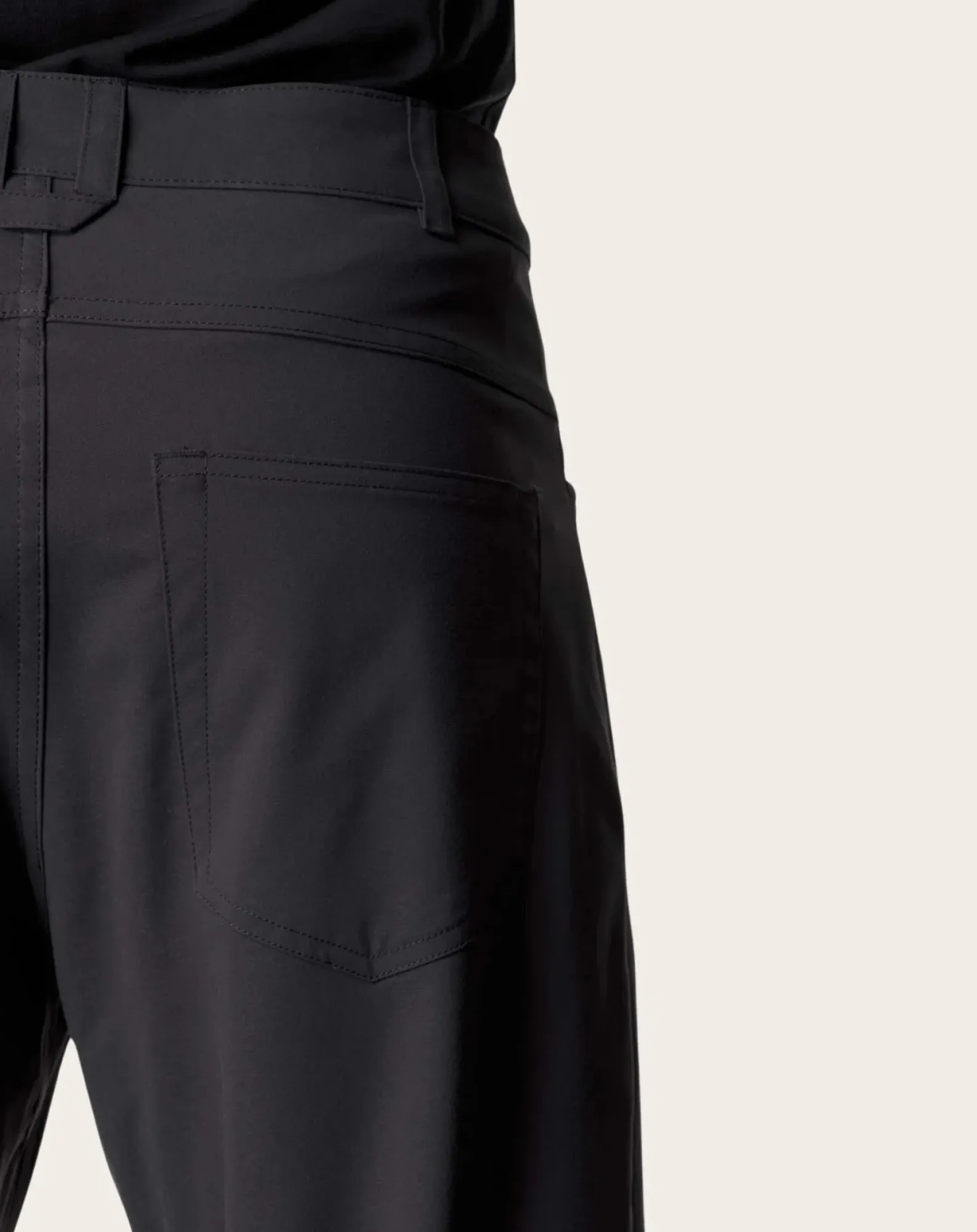 Houdini Pantalons, Jeans-M's Dock Pants Recycled Polyester Noir